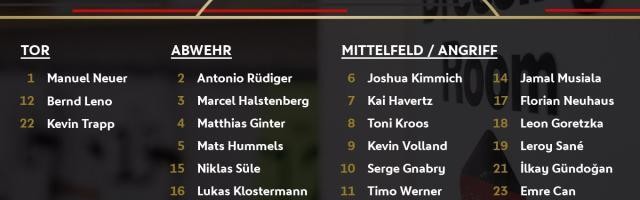 世界杯手机观看平台-德国队号码乾坤大挪移！回归的穆勒竟然不再穿13号